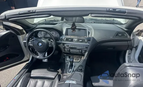 2013 BMW 650 Xi из США, поврежденный, VIN WBAYP1C53DD216030